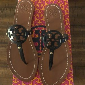 Tory Burch Mini Miller Sandals.